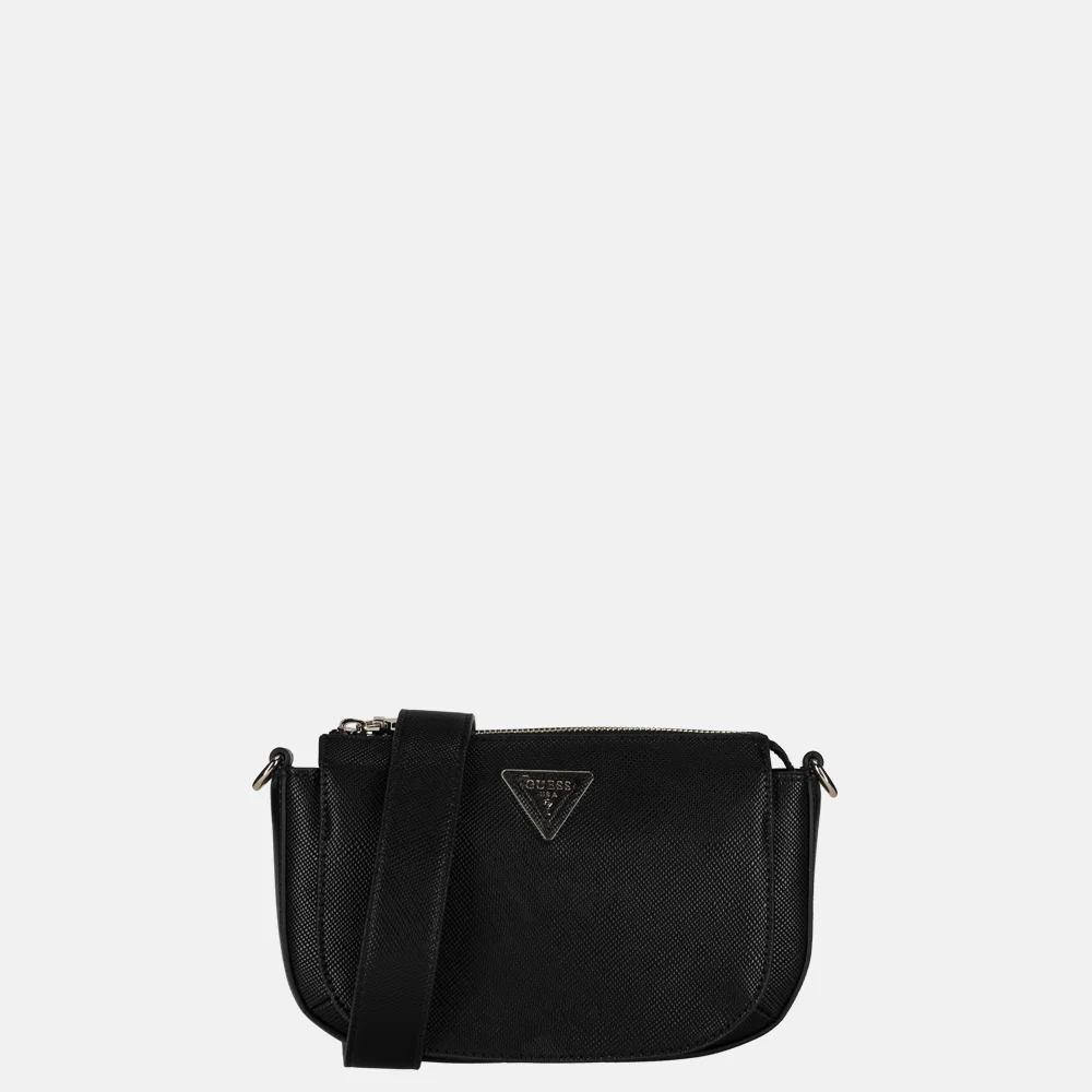 Guess Brynlee crossbody tas mini black bij Duifhuizen